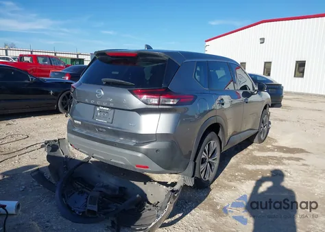 2021 Nissan Rogue Sv Fwd from USA, damaged, VIN 5N1AT3BA8MC670432